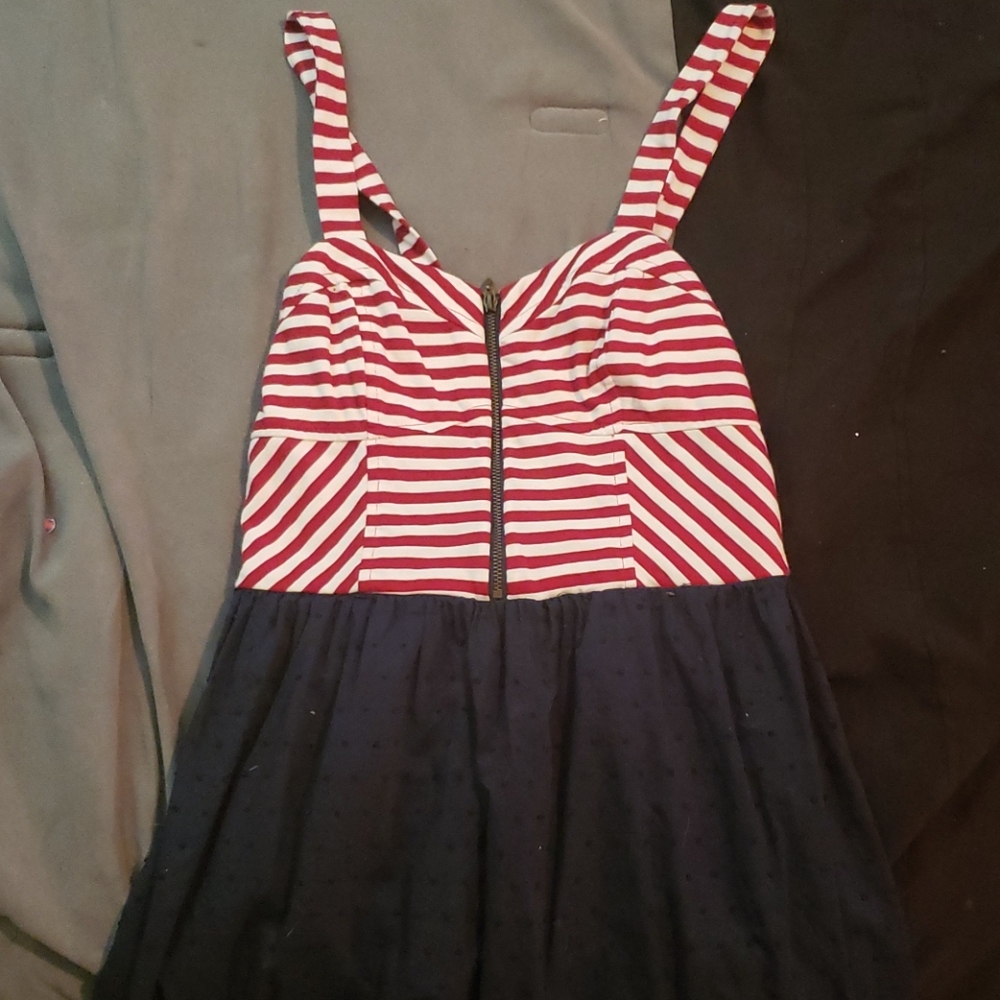 Red white blue dress